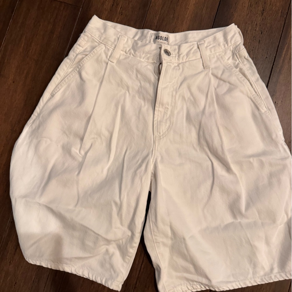 White Shorts